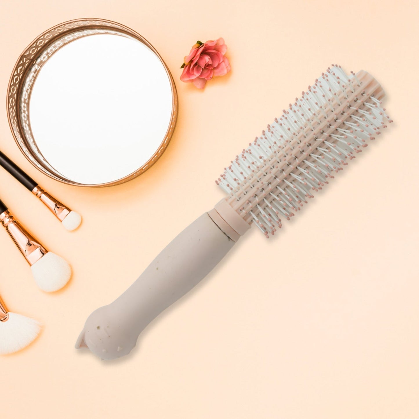 Massage Comb, Air Cushion Massage Hair Brush Ergonomic Matt Disappointment for Straight Curly Hair Cushion Curly Hair Comb for All Hair Types, Home Salon DIY Hairdressing Tool (1 Pc)