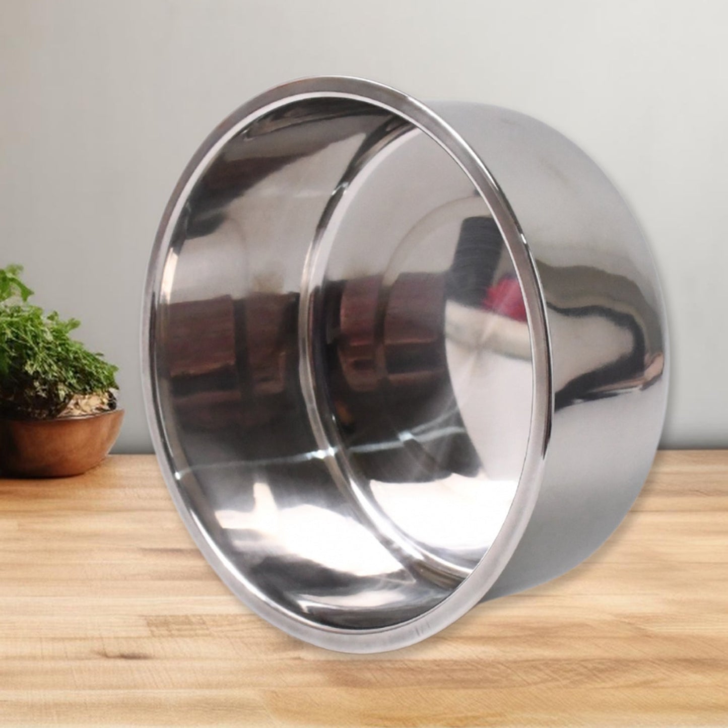 Stainless Steel Table Small Dish Bowl Plate Set for Side Dish, Sauce (1 Pc)