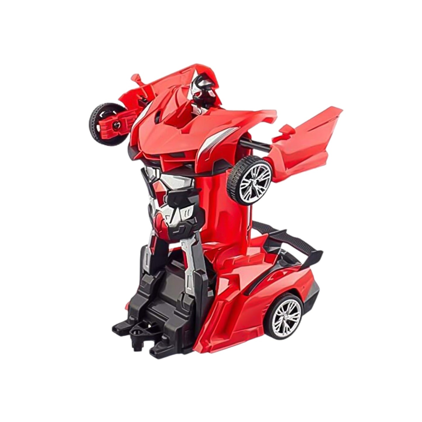 2 In 1 Automatic Robot Converted Remote Control Car With Light Scale 360°Drifting Deformation Robot Car Toy Kids Boys, Robot Convert Unique Toy For Boys (1 Pc)