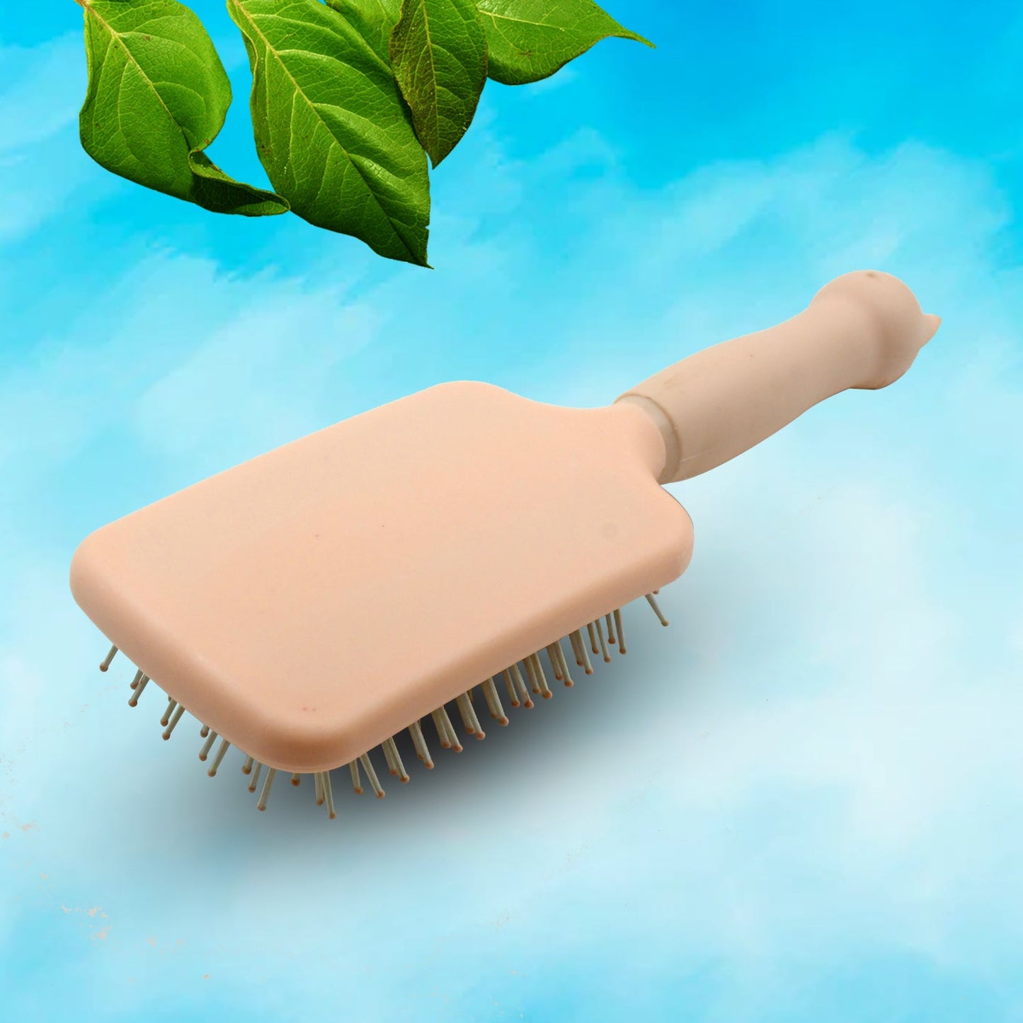 Massage Comb, Massage Hair Brush Ergonomic Matt Disappointment for Straight Curly Hair Cushion Curly Hair Comb For Detangling Professional Comb For Men And Women for All Hair Types, Home Salon DIY Hairdressing Tool (1 Pc / 24 Cm)