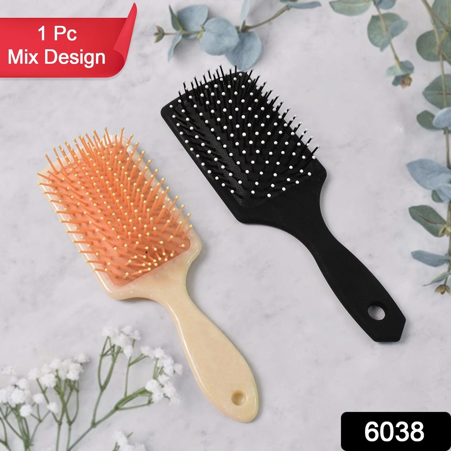 Massage Comb, Massage Hair Brush (1 Pc / Mix Design)