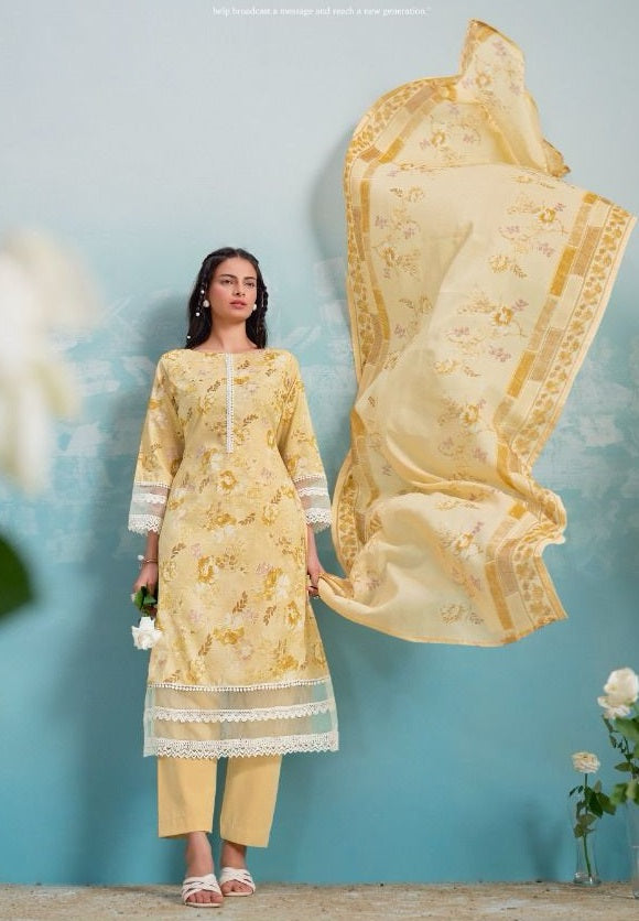 Belizza Flamingo Unstitched Salwar Suit 4