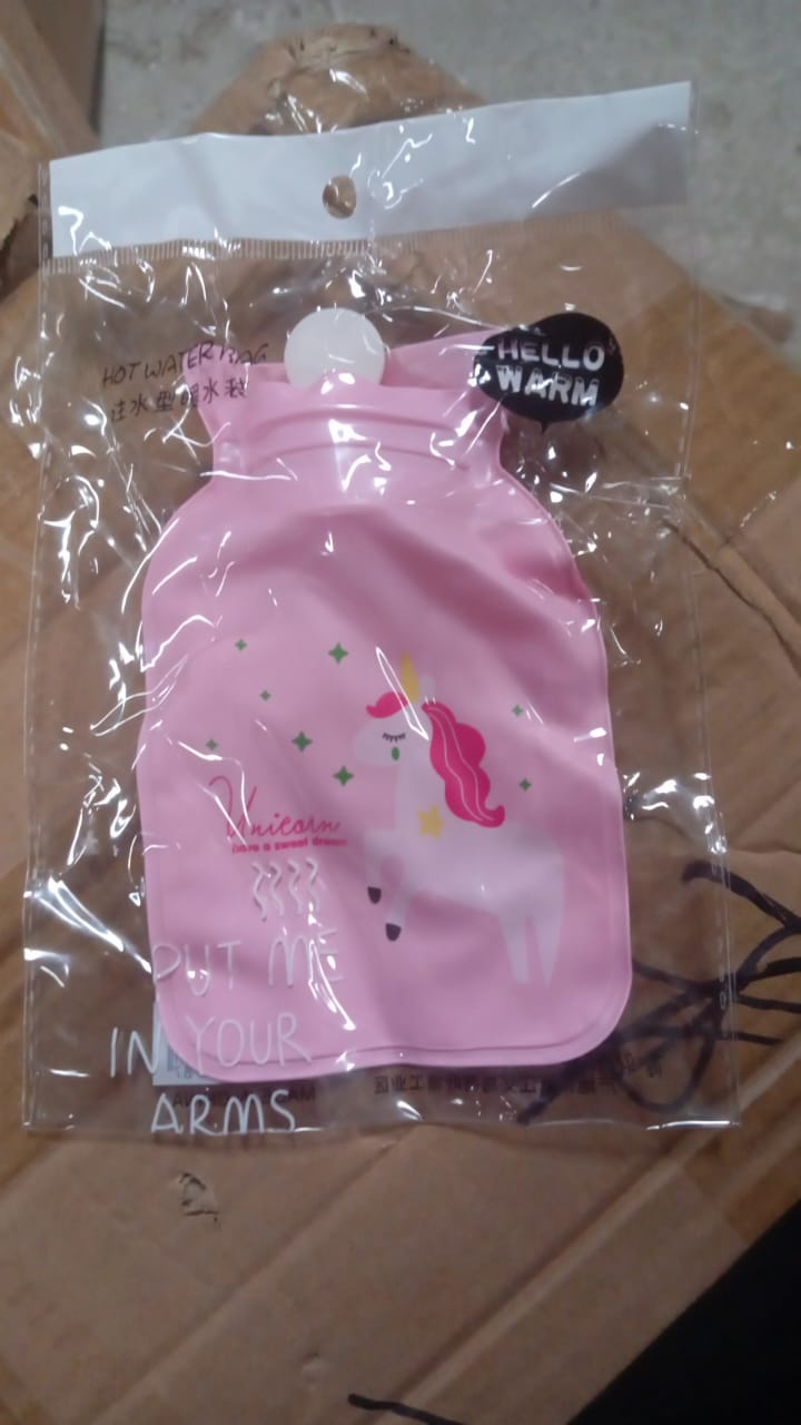 Mix-Design Printed Small Hot Water Bag – Leak-Proof Hot/Cold Therapy for Pain Relief (1 Pc)